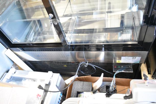 BRAND NEW SCRATCH AND DENT! BSS1285SG Metal Commercial Floor Style Deli Display Case Merchandiser. 115 Volts, 1 Phase. Tested and Working! - Image 8 of 8