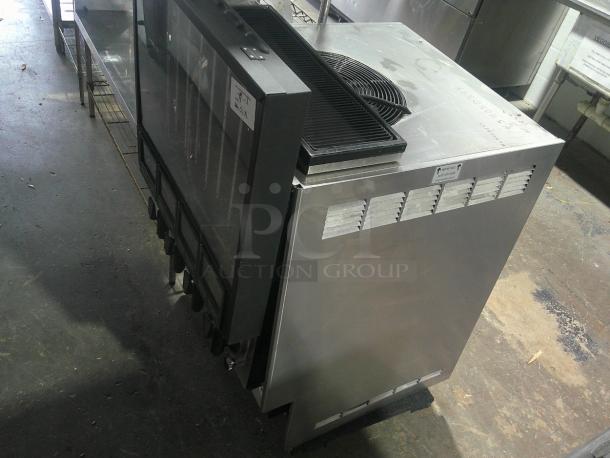 NICE! FBD 564 Four Flavor Commercial Carbonated Slushy Frozen Drink Machine! Huge Backlight Flavor Sign! - Image 2 of 5