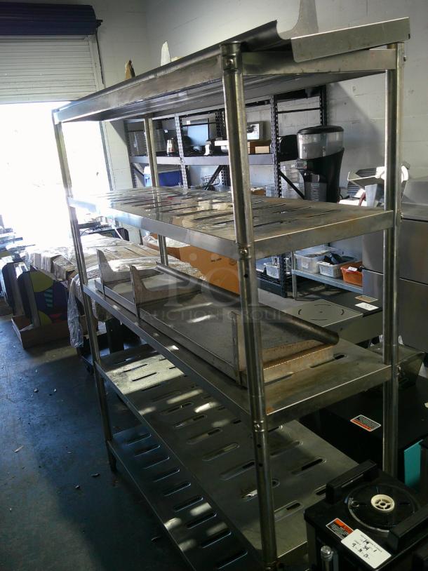 5 Tier Stainless Shelving - Shelf Only - Image 1 of 2