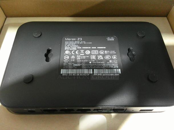 BRAND NEW IN BOX Cisco Z3-HW Meraki Z3 Cloud Managed Teleworker Gateway Wireless Router - Image 3 of 5