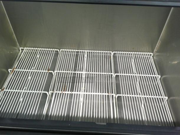 NICE WORKING True TMC-49-S-SS 49 1/4" One Sided Deep Reach In Cooler with Stainless Steel Exterior and Interior - Image 3 of 6