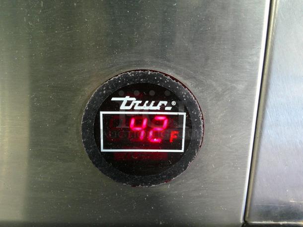 NICE WORKING True TMC-49-S-SS 49 1/4" One Sided Deep Reach In Cooler with Stainless Steel Exterior and Interior - Image 4 of 6