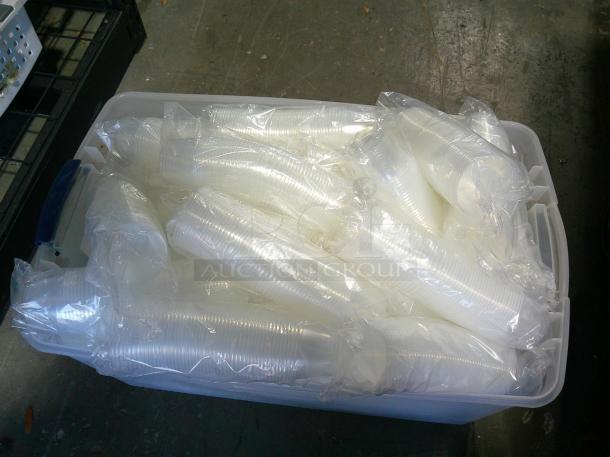LOT Plastic Serving Cups - ALL ONE MONEY - Image 2 of 2