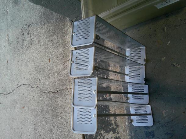 LOT Misc Wire Racks & Wire Storage Containers/Hangers - Image 1 of 3