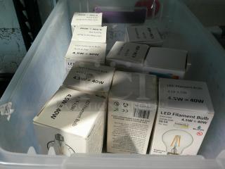 LOT 40W LED Vintage Filament Bulbs