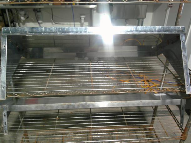 NICE Stainless Wall Mounted Shelf - Image 2 of 3