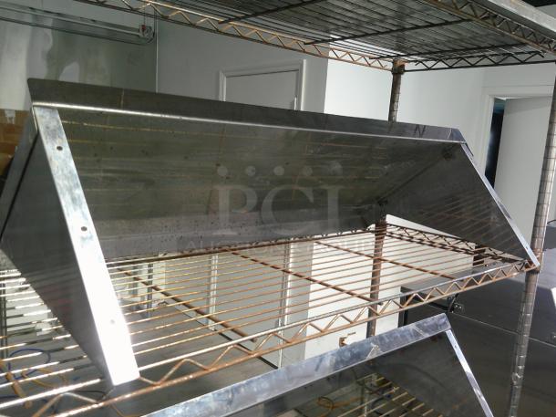 Stainless Steel Wall Mounted Shelf - Image 3 of 3