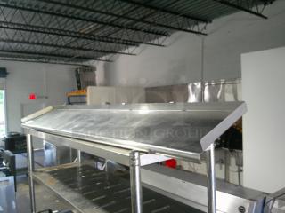 Stainless Steel Wall Mounted Shelf