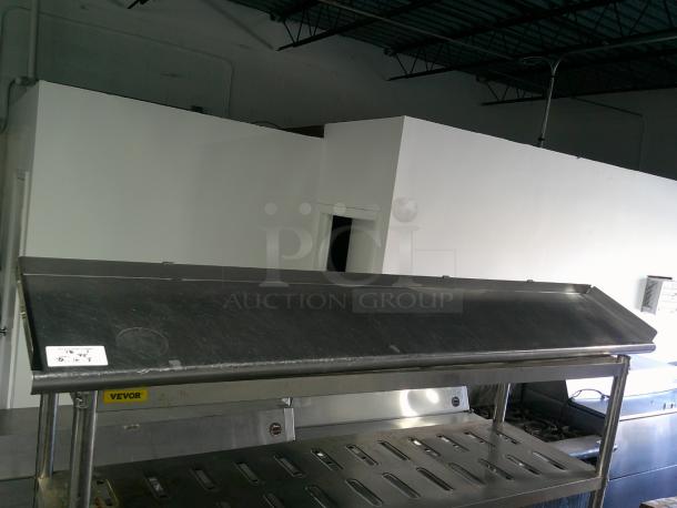 Stainless Steel Wall Mounted Shelf - Image 2 of 3