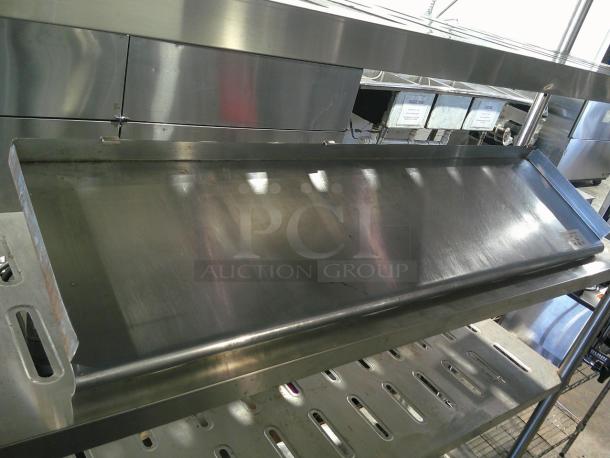 Wall Mounted Stainless Steel Shelf - Image 1 of 3