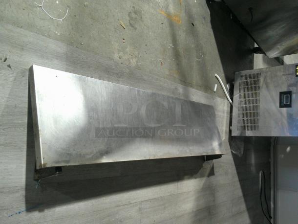 Stainless Steel Wall Mounted Shelf - Image 1 of 4