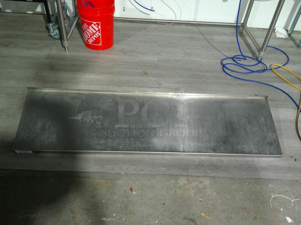Stainless Steel Wall Mounted Shelf - Image 2 of 4