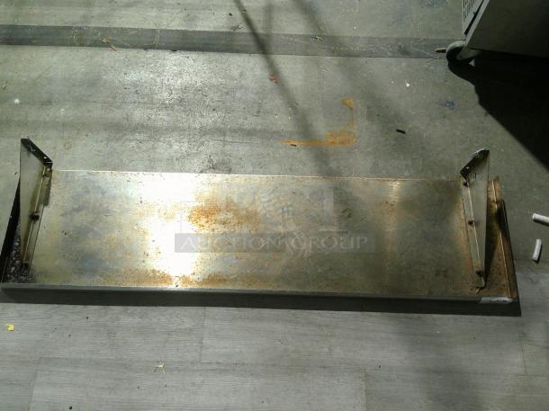 Stainless Steel Wall Mounted Shelf - Image 3 of 4