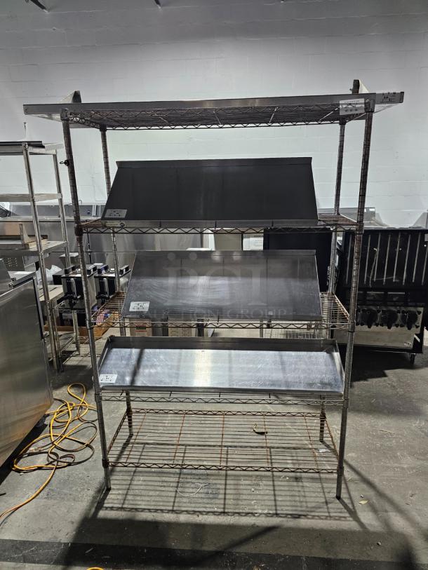 5 Tier Metro Racking (RACKING ONLY) - Image 1 of 2