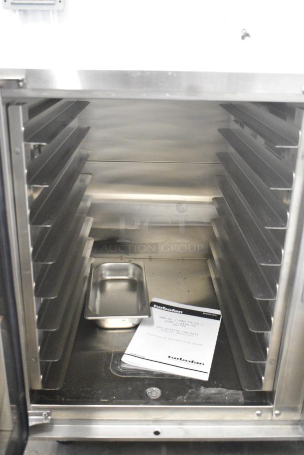 BRAND NEW SCRATCH AND DENT! Moffat H8D-FS-UC Stainless Steel Commercial Electric Powered 8 Tray Full Size Digital Electric Undercounter Holding Cabinet w/ View Through Door and Metal Oven Racks on Commercial Casters. 208-240 Volts, 1 Phase. - Image 6 of 9