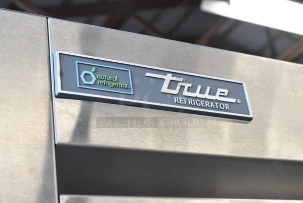 2022 True T-35-HC Stainless Steel Commercial 2 Door Reach in Cooler w/ Poly Coated Racks. 115 Volts, 1 Phase. Tested and Working! - Image 2 of 6