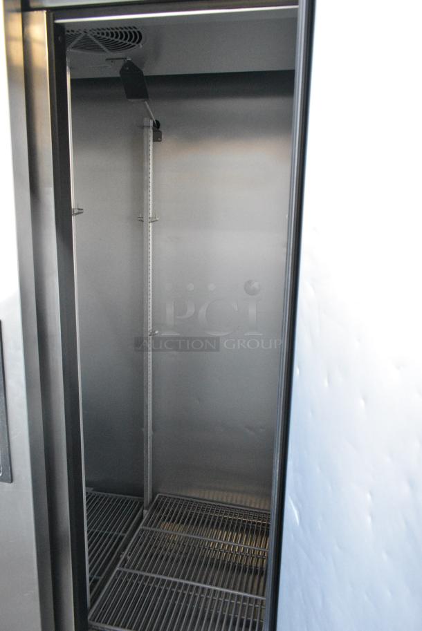 2022 True T-35-HC Stainless Steel Commercial 2 Door Reach in Cooler w/ Poly Coated Racks. 115 Volts, 1 Phase. Tested and Working! - Image 4 of 6