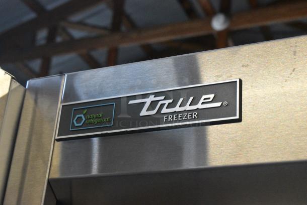 2023 True T-19F-HC Stainless Steel Commercial Single Door Reach in Freezer w/ Poly Coated Racks on Commercial Casters. 115 Volts, 1 Phase. Tested and Working! - Image 2 of 6