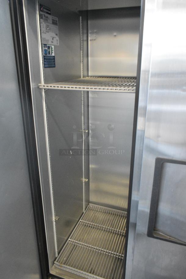 2022 True T-35-HC Stainless Steel Commercial 2 Door Reach in Cooler w/ Poly Coated Racks. 115 Volts, 1 Phase. Tested and Working! - Image 4 of 7