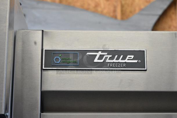 2024 True T-19F-HC Stainless Steel Commercial Single Door Reach in Freezer w/ Poly Coated Racks. 115 Volts, 1 Phase. Tested and Working! - Image 2 of 4