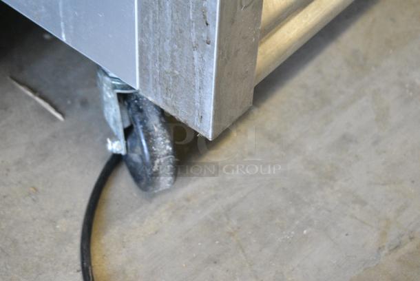 2020 True T-35-HC Stainless Steel Commercial 2 Door Reach in Cooler w/ Poly Coated Racks on Commercial Casters. 115 Volts, 1 Phase. Tested and Working! - Image 3 of 7