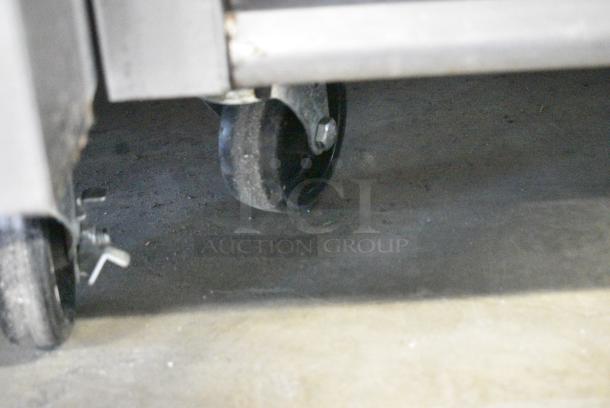 2017 True T-35-HC Stainless Steel Commercial 2 Door Reach in Cooler w/ Poly Coated Racks on Commercial Casters. 115 Volts, 1 Phase. Tested and Working! - Image 3 of 7