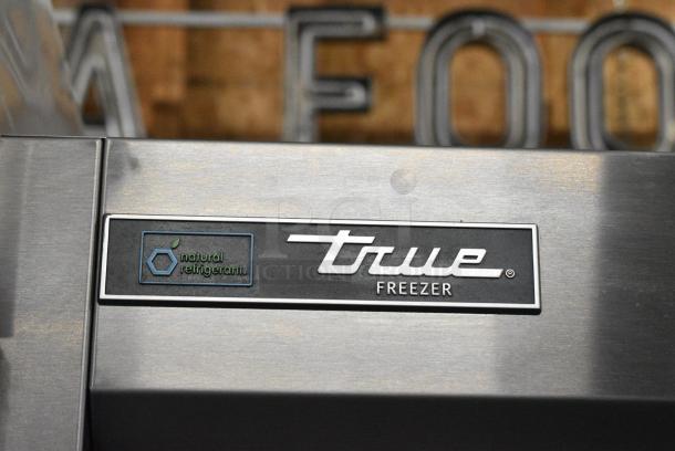 2022 True T-19F-HC Stainless Steel Commercial Single Door Reach in Freezer w/ Poly Coated Racks. 115 Volts, 1 Phase. Tested and Working! - Image 2 of 5