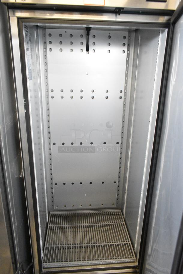 2022 True T-19F-HC Stainless Steel Commercial Single Door Reach in Freezer w/ Poly Coated Racks. 115 Volts, 1 Phase. Tested and Working! - Image 3 of 5