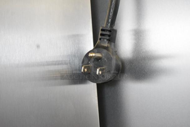 2022 True T-19F-HC Stainless Steel Commercial Single Door Reach in Freezer w/ Poly Coated Racks. 115 Volts, 1 Phase. Tested and Working! - Image 4 of 5