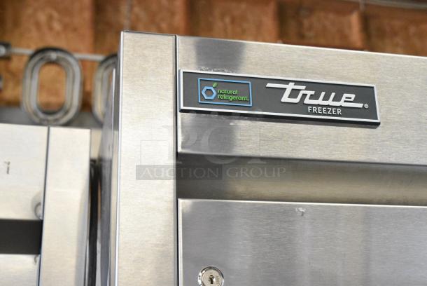 2022 True T-19F-HC Stainless Steel Commercial Single Door Reach in Freezer w/ Poly Coated Racks. 115 Volts, 1 Phase. Tested and Working! - Image 2 of 5