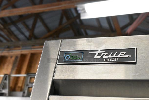 2019 True T-19F-HC Stainless Steel Commercial Single Door Reach in Freezer w/ Poly Coated Racks. 115 Volts, 1 Phase. Tested and Working! - Image 2 of 6
