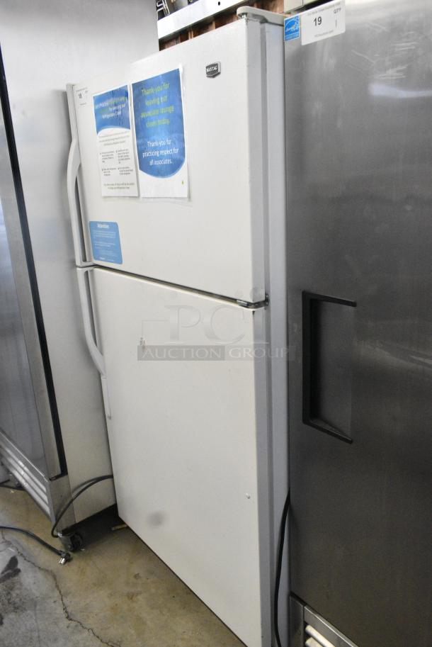 Maytag M1TXEGMYW01 Cooler w/ Freezer. 115 Volts, 1 Phase. Tested and Working! - Image 2 of 8