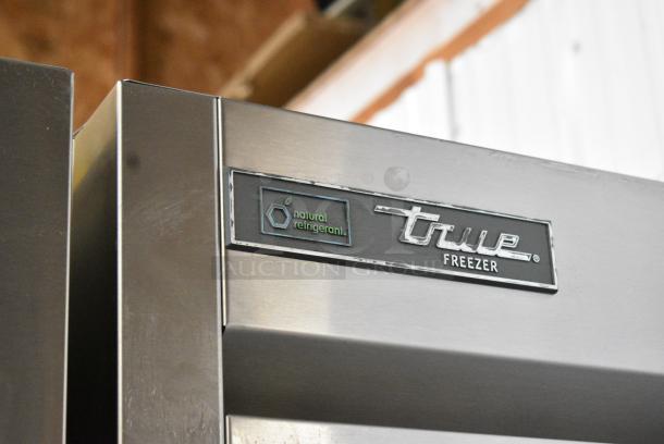 2022 True T-19F-HC Stainless Steel Commercial Single Door Reach in Freezer w/ Poly Coated Racks. 115 Volts, 1 Phase. Tested and Working! - Image 2 of 5