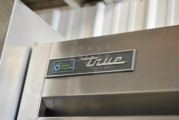 2021 True T-19F-HC Stainless Steel Commercial Single Door Reach in Freezer w/ Poly Coated Racks. 115 Volts, 1 Phase. Tested and Working! - Image 2 of 4