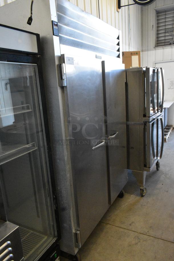 Traulsen G20010 Stainless Steel Commercial Solid Door Reach-In Refrigerator with Left / Right Hinged Doors. 115 Volts, 1 Phase. Tested and Powers On But Does Not Get Cold - Image 2 of 8