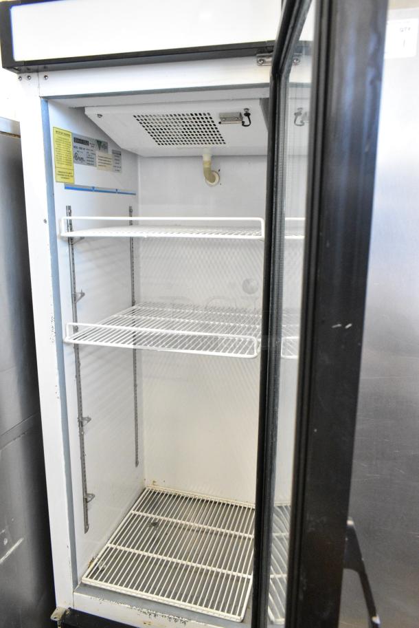 Maxx Cold MXM1-16F Metal Commercial Single Door Reach In Freezer Merchandiser w/ Poly Coated Racks. 115 Volts, 1 Phase. Cannot Test Due To Cut Power Cord - Image 4 of 5