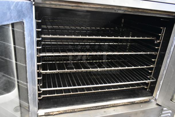 2 Southbend Stainless Steel Commercial Natural Gas Powered Full Size Convection Oven w/ View Through Doors, Metal Oven Racks on Commercial Casters. 2 Times Your Bid! - Image 6 of 10