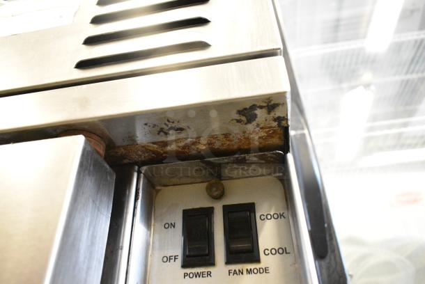 2 Southbend Stainless Steel Commercial Natural Gas Powered Full Size Convection Oven w/ View Through Doors, Metal Oven Racks on Commercial Casters. 2 Times Your Bid! - Image 8 of 10