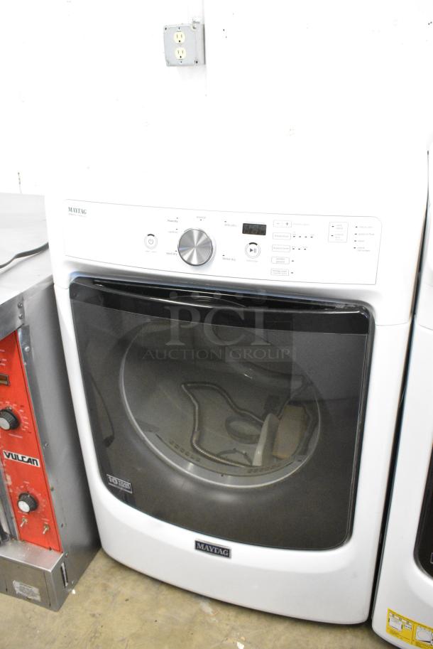 Maytag MGD3500FW0 Natural Gas Powered Front Load Dryer. 120 Volts, 1 Phase. - Image 1 of 8