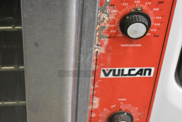 Vulcan Stainless Steel Commercial Full Size Convection Oven w/ View Through Doors, Metal Oven Racks and Thermostatic Controls. - Image 3 of 8