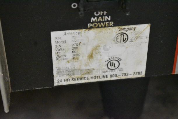 APW Wyott M2000 Stainless Steel Electric Countertop Bun Grill Conveyor Toaster. 208 Volts, 1 Phase. - Image 7 of 7