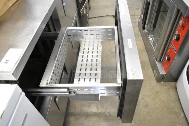 True TUC-48D-4 Stainless Steel Commercial 4 Drawer Undercounter Cooler on Commercial Casters. 115 Volts, 1 Phase. Tested and Working! - Image 4 of 9