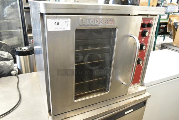 Blodgett CTB-1 Stainless Steel Commercial Electric Powered Half Size Convection Oven w/ View Through Door, Metal Oven Racks and Thermostatic Controls. 220-240 Volts, 1 Phase. - Image 1 of 7