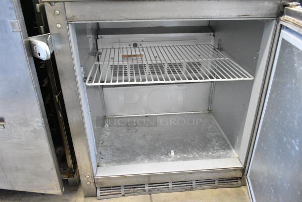 Beverage Air UCR27A Stainless Steel Commercial Single Door Undercounter Cooler. 115 Volts, 1 Phase. Tested and Powers On But Does Not Get Cold - Image 3 of 5