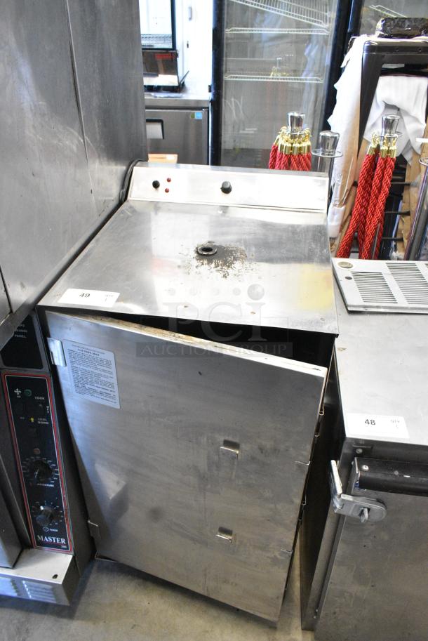 Smokin Tex 1500-2 Metal Electric Powered Smoker. 120 Volts, 1 Phase. Tested and Powers On But Does Not Get Warm - Image 1 of 5