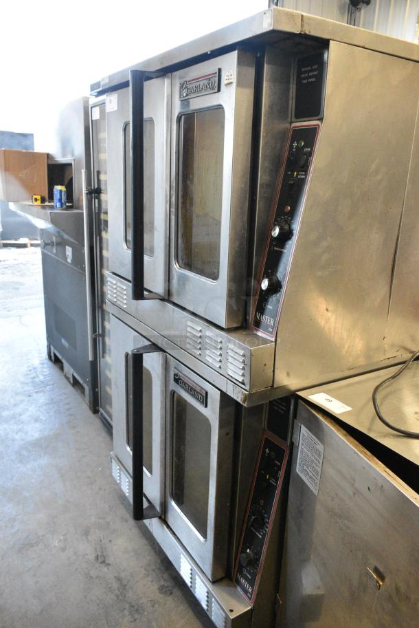 2 Garland Master 200 Stainless Steel Commercial Natural Gas Powered Full Size Convection Oven w/ View Through Doors, Metal Oven Racks and Thermostatic Controls on Commercial Casters. 2 Times Your Bid! - Image 2 of 12