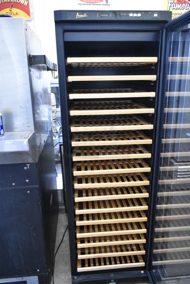 Avanti WCR682SS Metal Single Door Reach In Wine Chiller Merchandiser. 115 Volts, 1 Phase. Tested and Working! - Image 4 of 6
