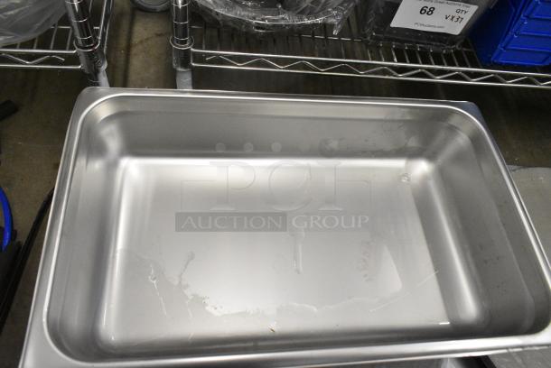 6 BRAND NEW SCRATCH AND DENT! Vigor 4071111422 Stainless Steel Half Size Drop In Bins. 6 Times Your Bid! - Image 3 of 5