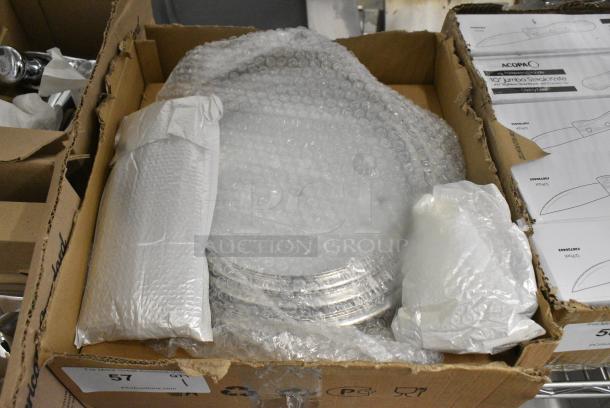 BRAND NEW SCRATCH AND DENT! Beyico Frying Pan Set Glass Lid LN-JJJ3-002 3-Ply Steel Construction Honeycomb - Image 2 of 3