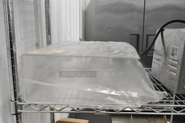 3 Various BRAND NEW SCRATCH AND DENT! Items Including 407BUNHALF Choice Half Size 13" x 18" 19 Gauge Wire in Rim Aluminum Bun / Sheet Pan, 211399C Poly Unit and Skimmer. 3 Times Your Bid! - Image 5 of 6